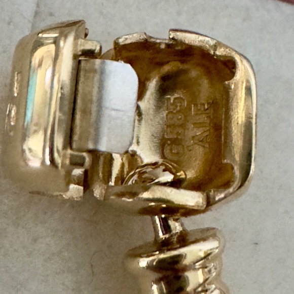 ❗️NEW❗️100% Authentic Pandora 14k Solid Gold Moments Snake l Bracelet 7.3” - Picture 5 of 5